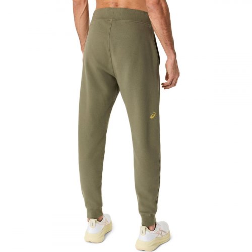 Брюки ASICS ASICS LOGO SWEATPANT муж. зеленый M