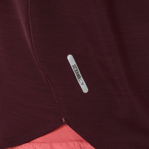 Футболка ASICS ROAD SS TOP жін. бордовий S
