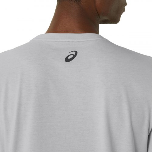 Футболка ASICS ASICS CHEST LOGO SS TEE муж. белый S