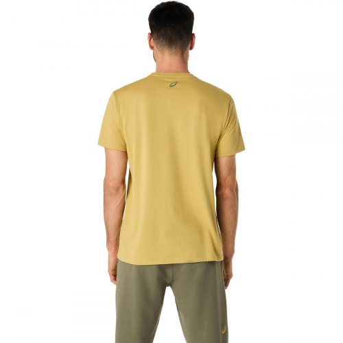 Футболка ASICS ASICS CHEST LOGO SS TEE муж. желтый M