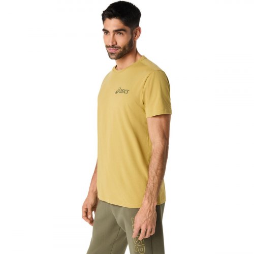 Футболка ASICS ASICS CHEST LOGO SS TEE муж. желтый M