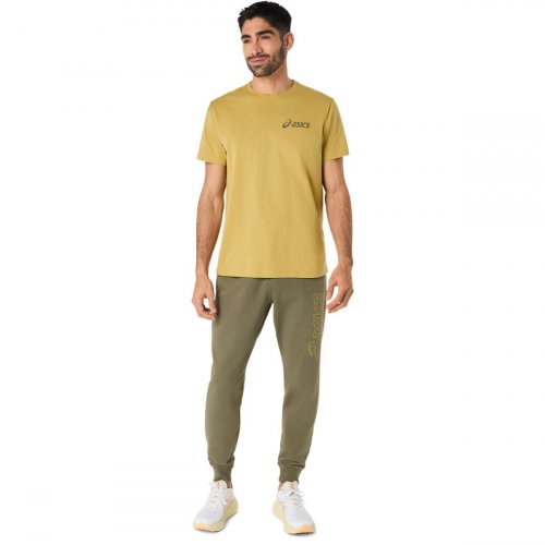 Футболка ASICS ASICS CHEST LOGO SS TEE муж. желтый M