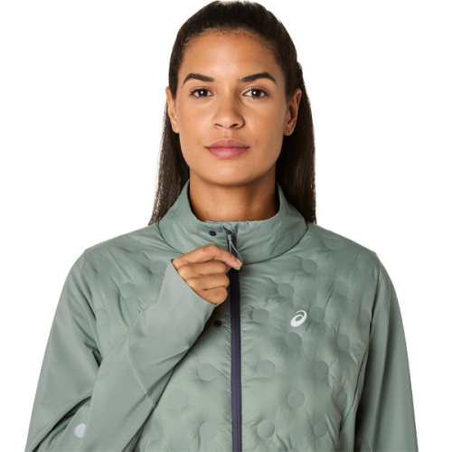 Куртка ASICS ROAD WINTER JACKET жен. зеленый S