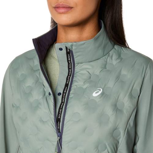 Куртка ASICS ROAD WINTER JACKET жен. зеленый S