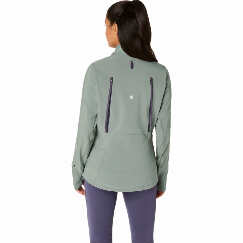 Куртка ASICS ROAD WINTER JACKET жен. зеленый M