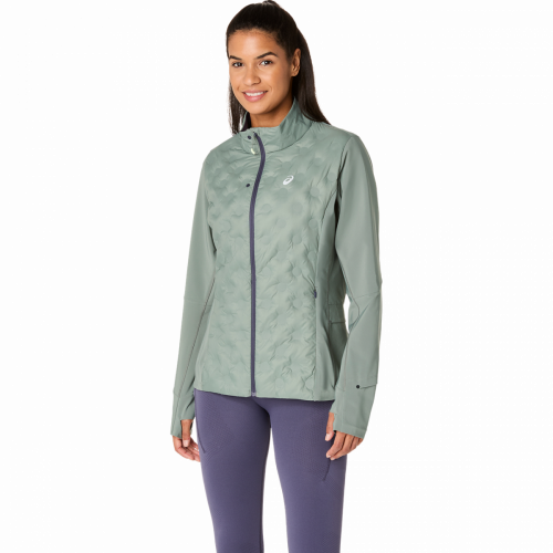 Куртка ASICS ROAD WINTER JACKET жен. зеленый M