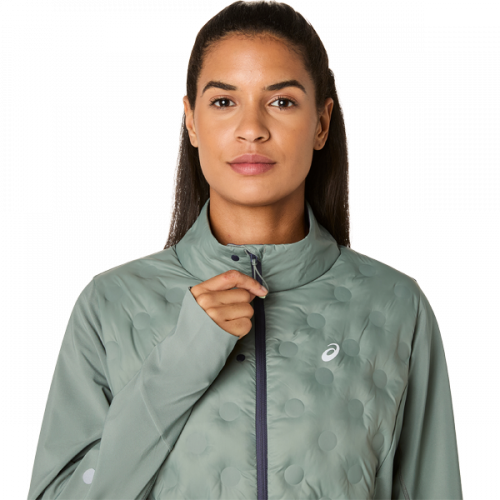 Куртка ASICS ROAD WINTER JACKET жен. зеленый M