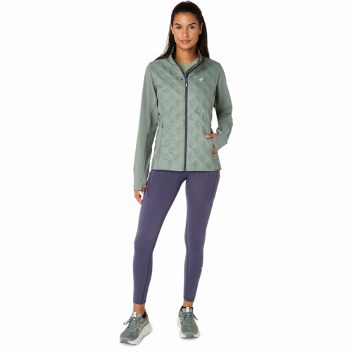 Куртка ASICS ROAD WINTER JACKET жен. зеленый M