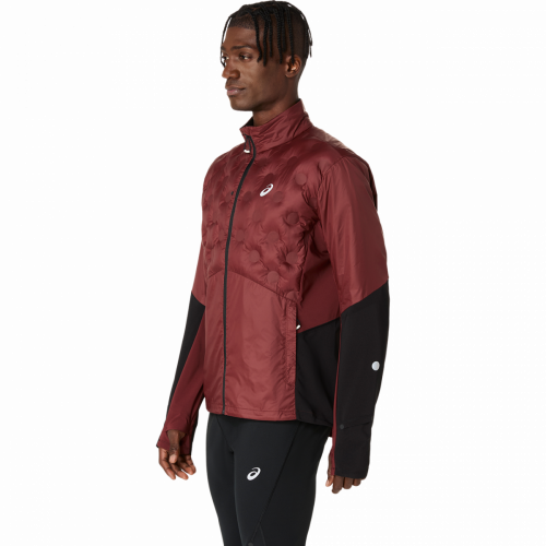 Куртка ASICS ROAD WINTER JACKET чол. бордовий M