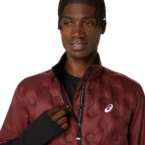 Куртка ASICS ROAD WINTER JACKET чол. бордовий M