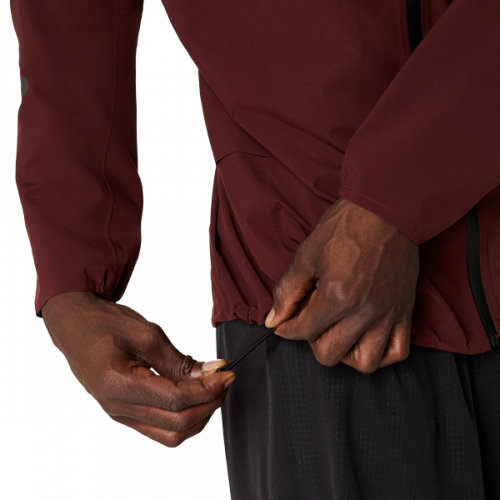 Куртка ASICS METARUN WATERPROOF JACKET чол. бордовий M