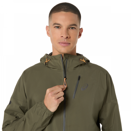 Куртка ASICS FUJITRAIL ELITE WATERPROOF JACKET чол. зелений M