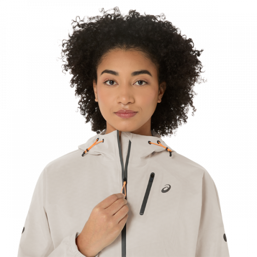 Куртка ASICS FUJITRAIL ELITE WATERPROOF JACKET жен. белый M