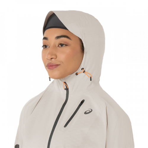 Куртка ASICS FUJITRAIL ELITE WATERPROOF JACKET жен. белый M