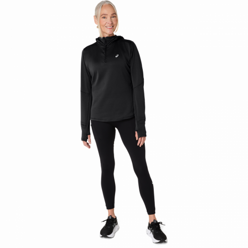 Толстовка ASICS ROAD WINTER LS HOODIE жін. чорний M