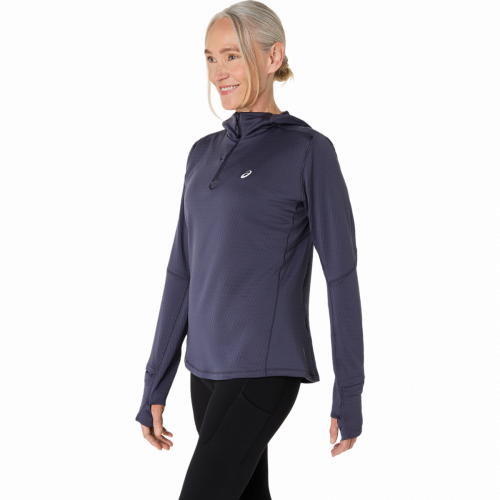 Толстовка ASICS ROAD WINTER LS HOODIE жін. фіолетовий S