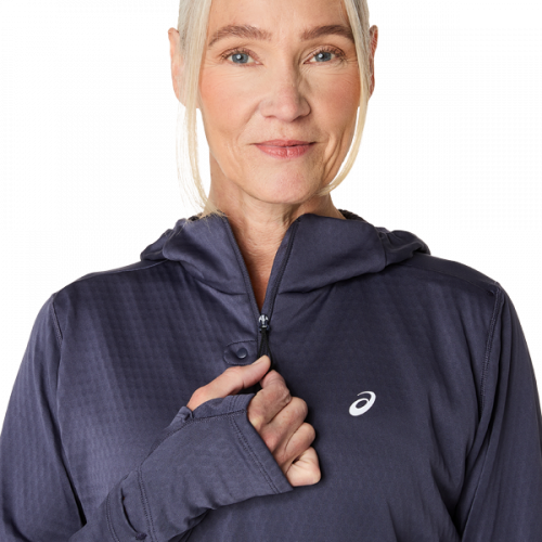 Толстовка ASICS ROAD WINTER LS HOODIE жін. фіолетовий M