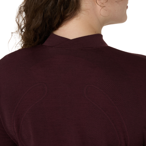 Лонгслів ASICS ROAD WINTER SEAMLESS LS TOP жін. бордовий S