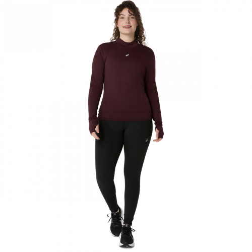 Лонгслів ASICS ROAD WINTER SEAMLESS LS TOP жін. бордовий S