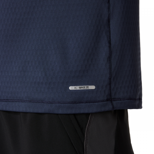 Толстовка ASICS ROAD WINTER LS HOODIE муж. синий M