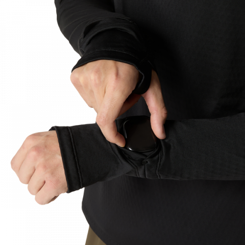 Толстовка ASICS ROAD WINTER LS HOODIE муж. черный M