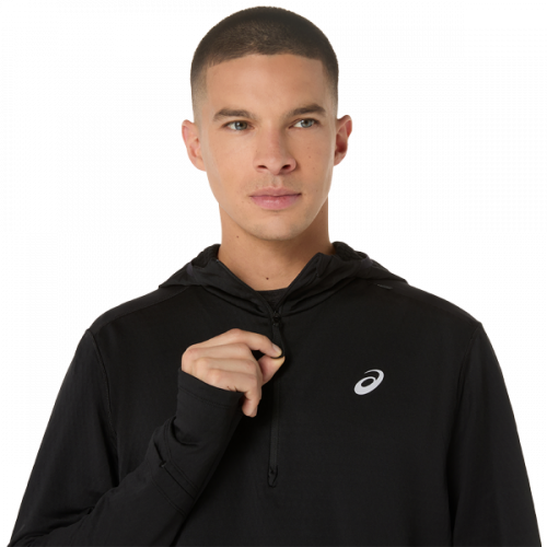 Толстовка ASICS ROAD WINTER LS HOODIE чол. чорний XL