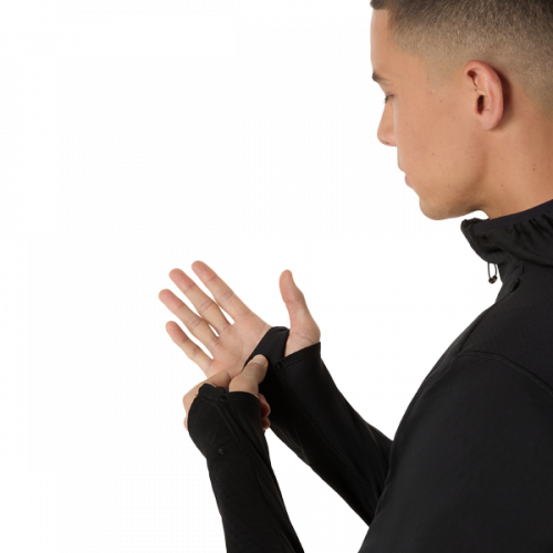 Толстовка ASICS ROAD WINTER LS HOODIE чол. чорний XL