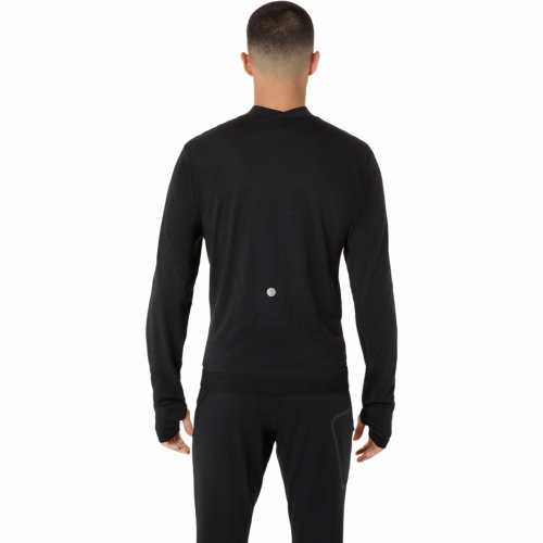 Лонгслів ASICS ROAD WINTER SEAMLESS LS TOP чол. чорний M