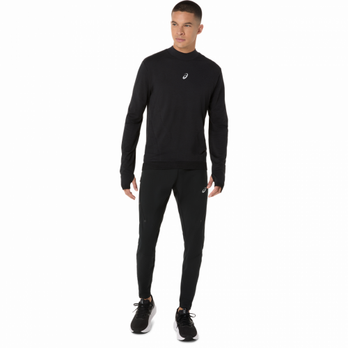 Лонгслів ASICS ROAD WINTER SEAMLESS LS TOP чол. чорний M