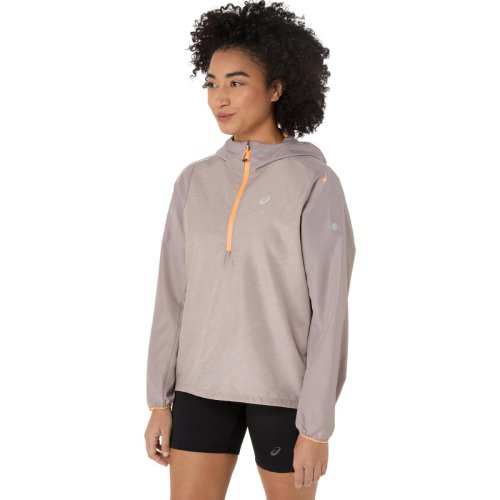 Ветровка ASICS FUJITRAIL PACKABLE WINDBREAKER жен. серый S