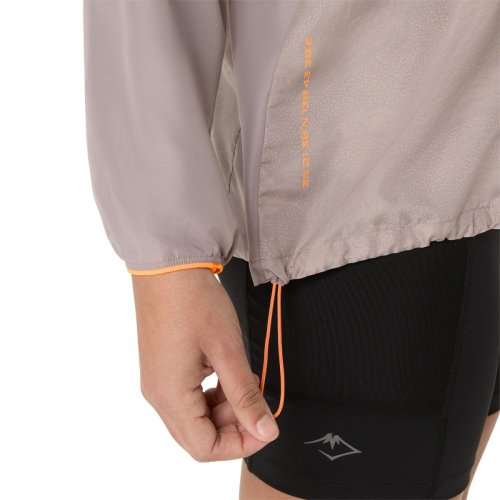 Ветровка ASICS FUJITRAIL PACKABLE WINDBREAKER жен. серый S