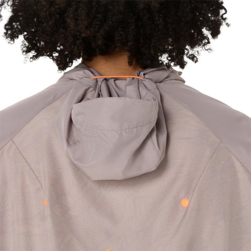Ветровка ASICS FUJITRAIL PACKABLE WINDBREAKER жен. серый S