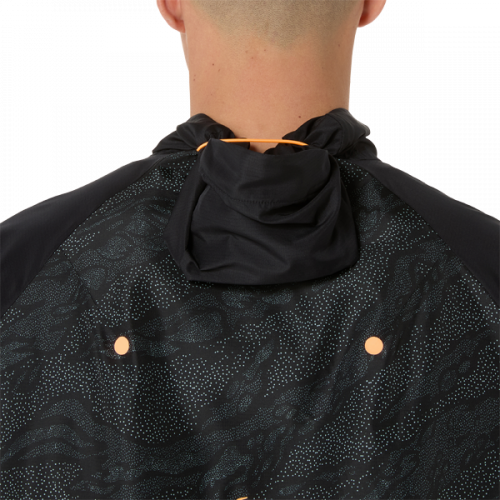 Ветровка ASICS FUJITRAIL PACKABLE WINDBREAKER муж. черный M