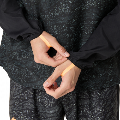 Ветровка ASICS FUJITRAIL PACKABLE WINDBREAKER муж. черный M