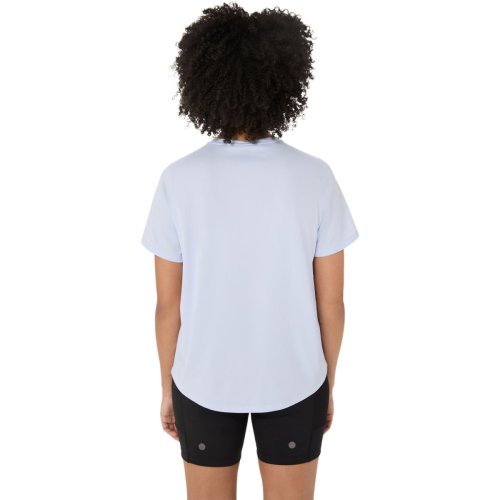 Футболка ASICS FUJITRAIL LOGO SS TOP жен. голубой XS
