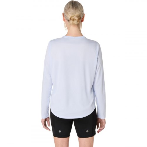 Лонгслів ASICS FUJITRAIL LOGO LS TOP жін. блакитний XS