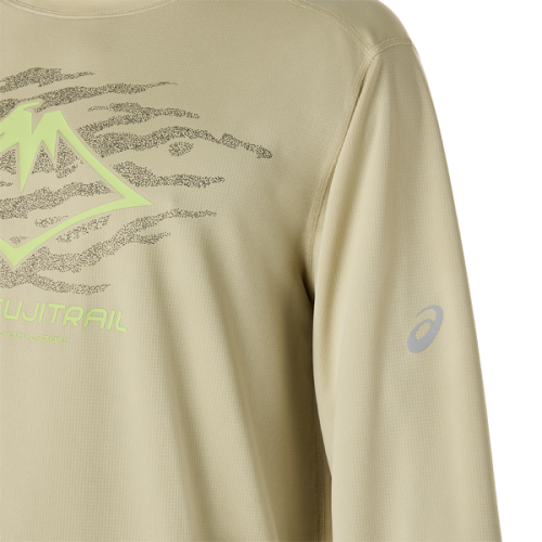 Лонгслів ASICS FUJITRAIL LOGO LS TOP чол. жовтий S