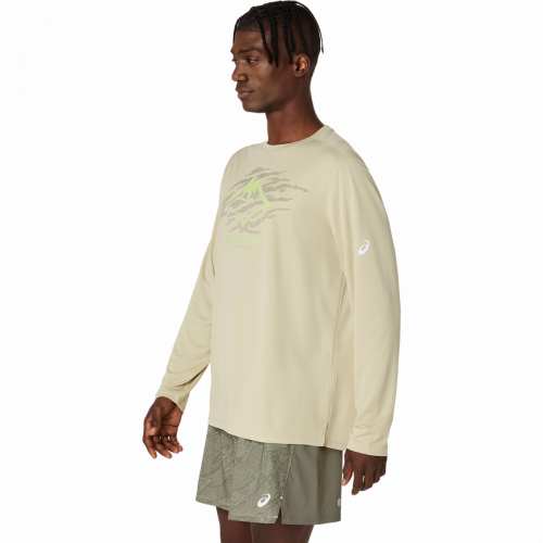Лонгслів ASICS FUJITRAIL LOGO LS TOP чол. жовтий M