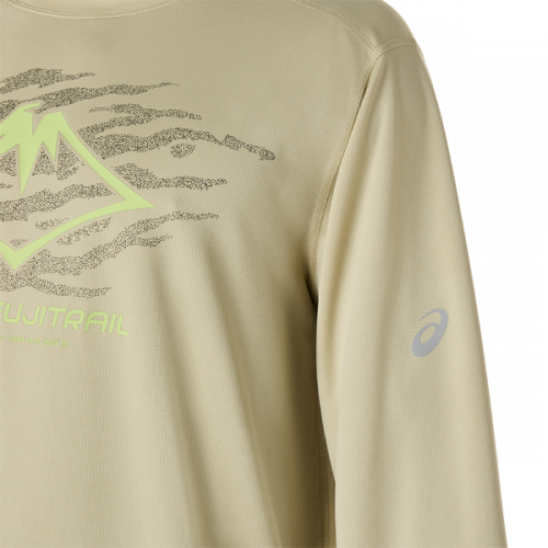 Лонгслів ASICS FUJITRAIL LOGO LS TOP чол. жовтий M