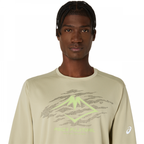 Лонгслів ASICS FUJITRAIL LOGO LS TOP чол. жовтий XL