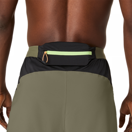 Шорты ASICS FUJITRAIL ALL OVER PRINT 5IN SHORT муж. зеленый S