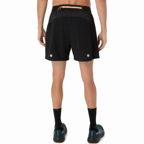 Шорты ASICS FUJITRAIL ALL OVER PRINT 5IN SHORT муж. черный M