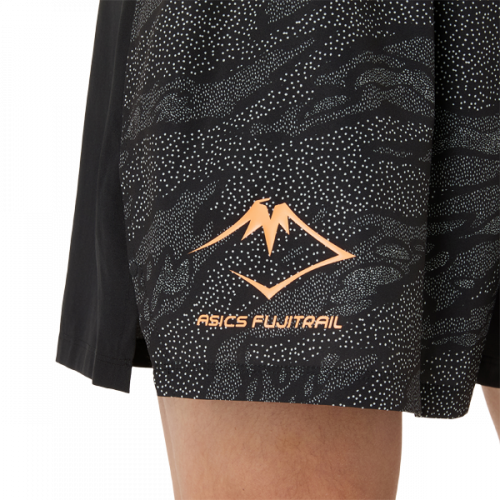 Шорты ASICS FUJITRAIL ALL OVER PRINT 5IN SHORT муж. черный M