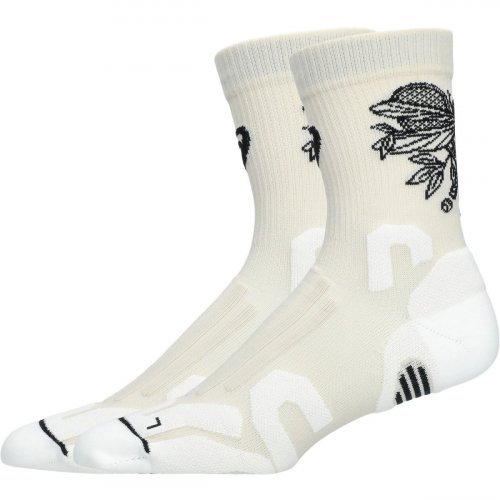 Носки ASICS GAME SEASONAL GRAPHIC CREW SOCK уни. белый M