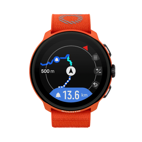 Годинник SUUNTO RUN ORANGE помаранчевий/чорний