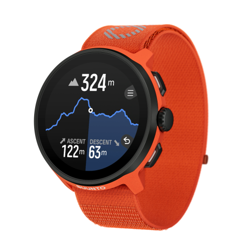 Годинник SUUNTO RUN ORANGE помаранчевий/чорний