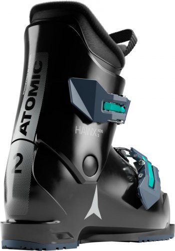 Черевики гірськолижні Atomic HAWX KIDS 2 25-26 чорний/бірюзовий 18-18.5