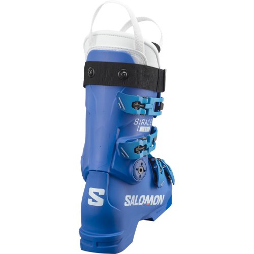 Ботинки горнолыжные Salomon S/RACE 90 25-26 синий/белый 25-25.5