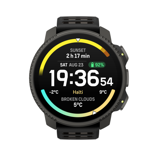 SUUNTO VERTICAL 2 TITANIUM BLACK чорний