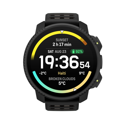SUUNTO VERTICAL 2 ALL BLACK чорний 